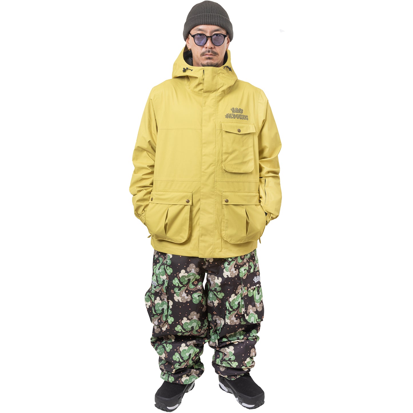 Nomadik 777 Pants Black Camo 2027